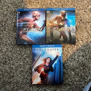 The Flash and Supergirl Blue-ray